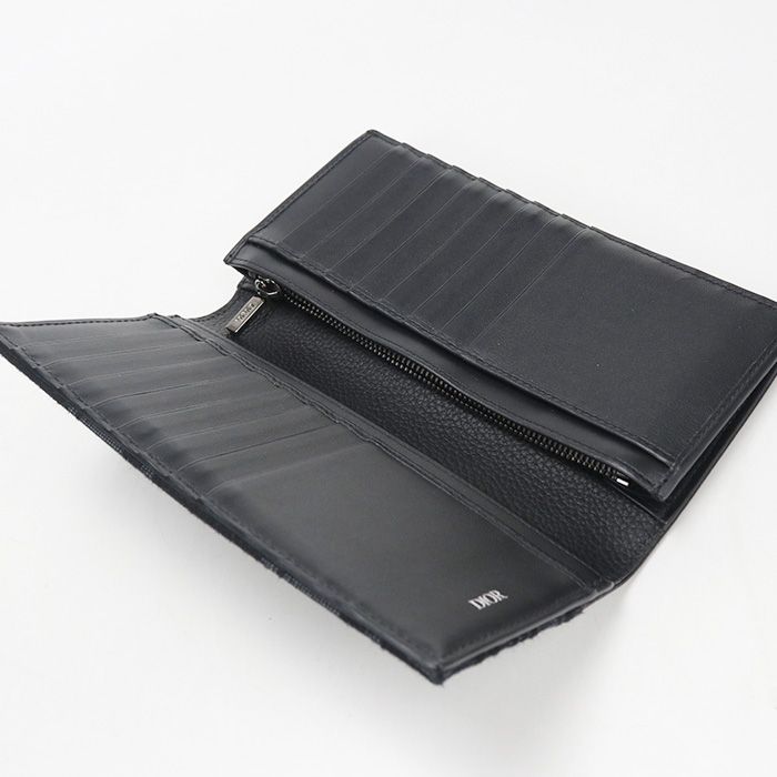 Dior Bifold Wallet Saddle Oblique — view 3