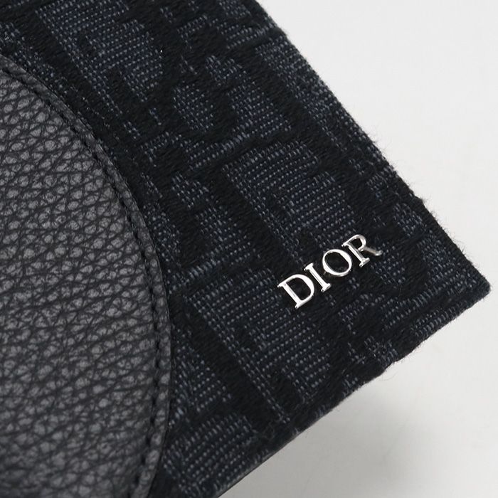 Dior Bifold Wallet Saddle Oblique — view 4