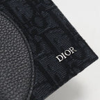 Dior Bifold Wallet Saddle Oblique — view 4