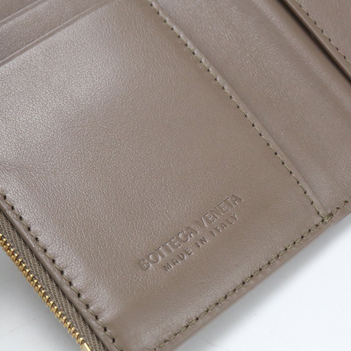 Bottega Veneta Zipper Wallet Cassette Trifold Lambskin — view 5