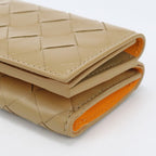Bottega Veneta Tiny Wallet Intrecciato Trifold Calf — view 7