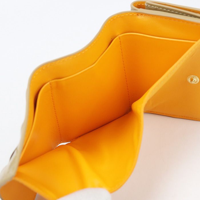 Bottega Veneta Tiny Wallet Intrecciato Trifold Calf — view 4