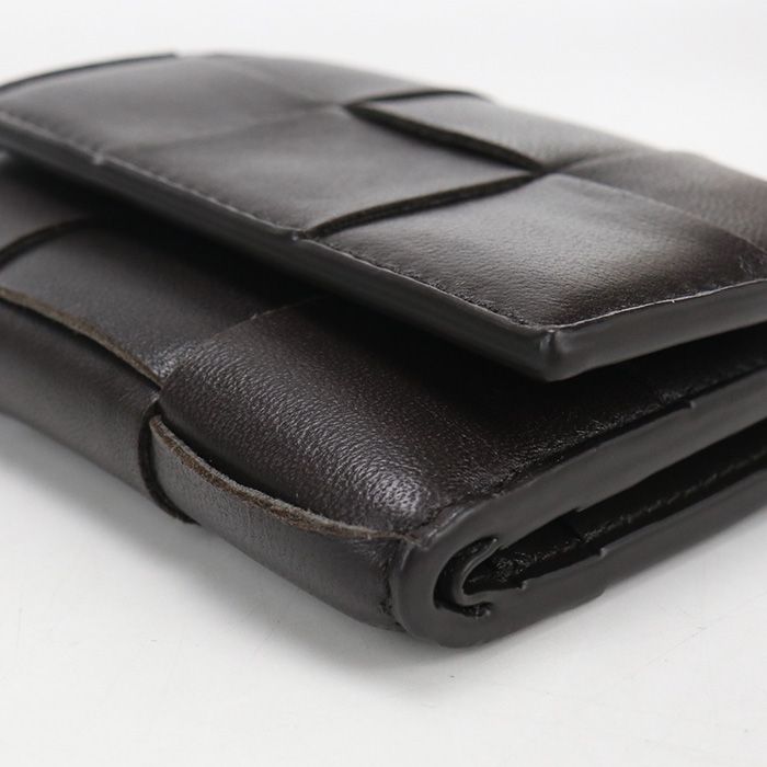 Bottega Veneta Zipper Wallet Cassette Trifold Lambskin — view 7