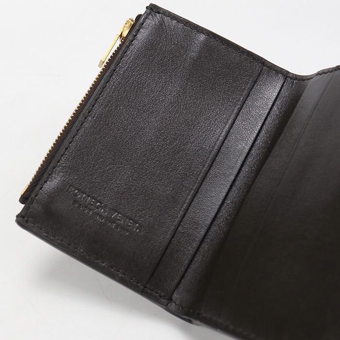 Bottega Veneta Zipper Wallet Cassette Trifold Lambskin — view 8