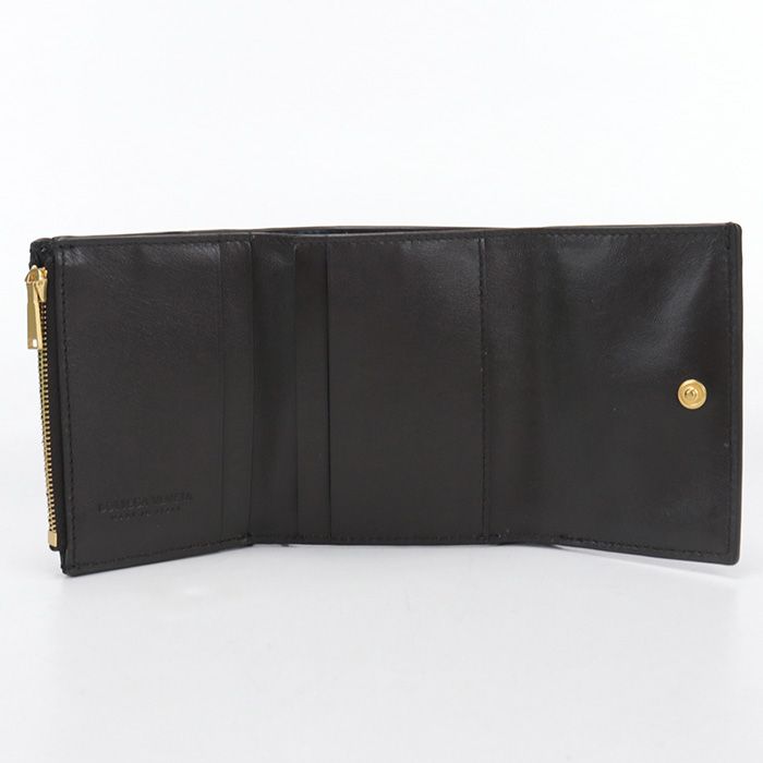 Bottega Veneta Zipper Wallet Cassette Trifold Lambskin — view 3