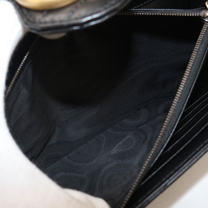 Gucci GG Marmont Chain Wallet Leather — view 4