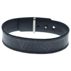 Louis Vuitton Bracelet LV Slim Monogram Leather Black — view 2
