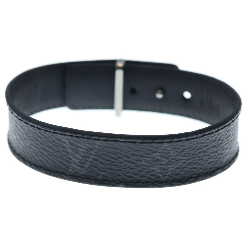 Louis Vuitton Bracelet LV Slim Monogram Leather Black — view 2