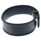Louis Vuitton Bracelet LV Slim Monogram Leather Black — view 3