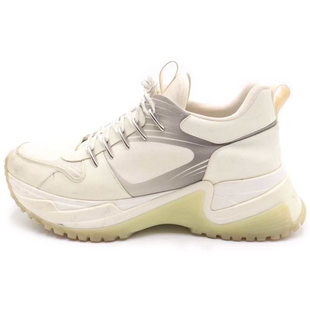 Louis Vuitton Run Away Pulse Line Low Cut Sneakers 7 White