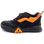 Louis Vuitton LV Hiking Line Low Cut Sneakers 7 Black Orange