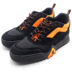 Louis Vuitton LV Hiking Line Low Cut Sneakers 7 Black Orange — view 2
