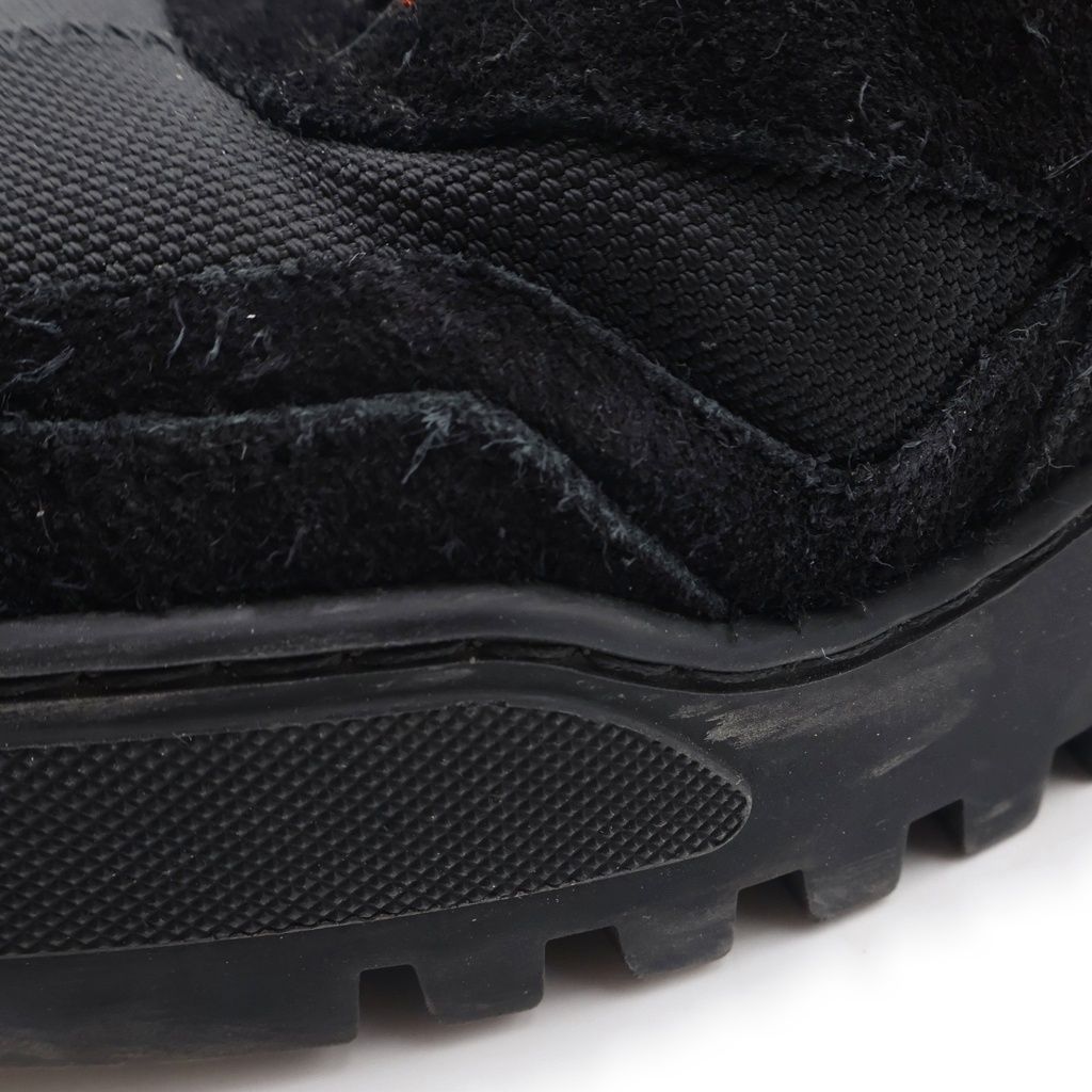 Louis Vuitton LV Hiking Line Low Cut Sneakers 7 Black Orange — view 6