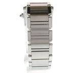 Cartier Tank Francaise White Dial SS Quartz Stainless Steel Watch — view 2