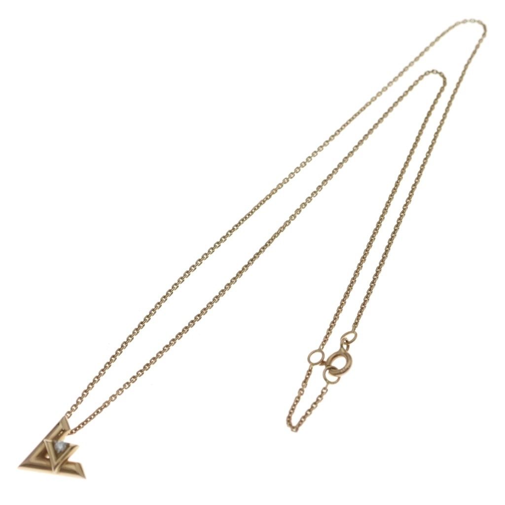 Louis Vuitton Pendentif LV Volt One PM Pendant Chain Gold — view 2