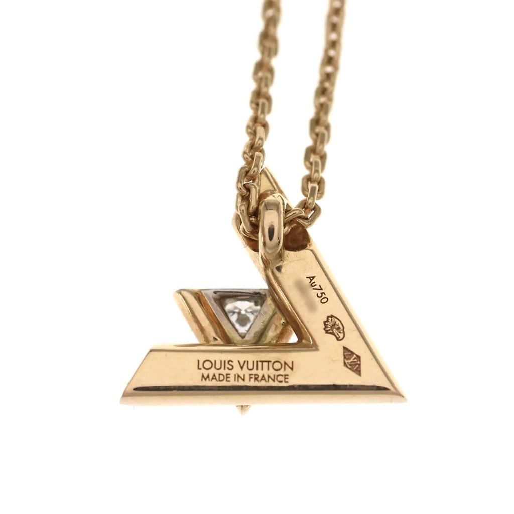 Louis Vuitton Pendentif LV Volt One PM Pendant Chain Gold — view 4