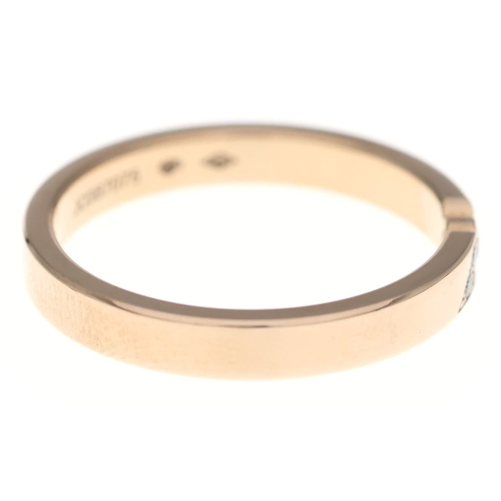 Van Cleef & Arpels Toujour Signature Etoile Diamond Marriage Ring 18k Pink Gold — view 3