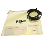 Fendi Peekaboo Small Leather 2-Way Bag Silver Black — view 7