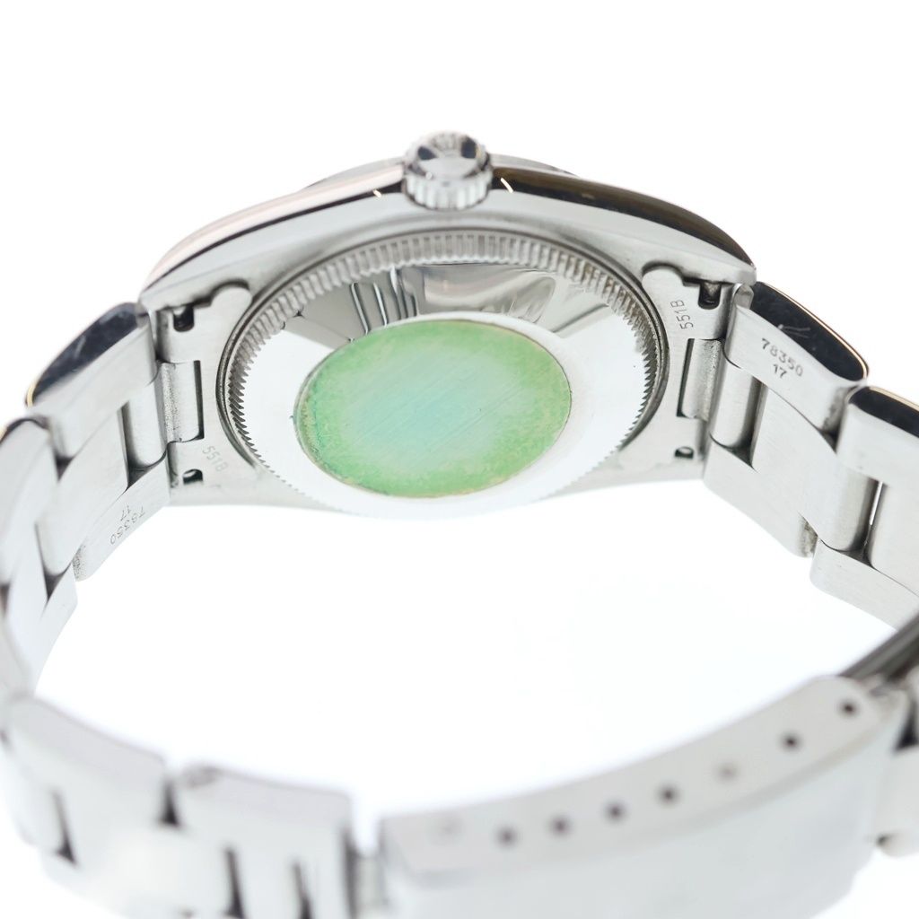 Rolex Oyster Perpetual Black Dial SS at Stainless Steel Automatic Winding Watch — view 5