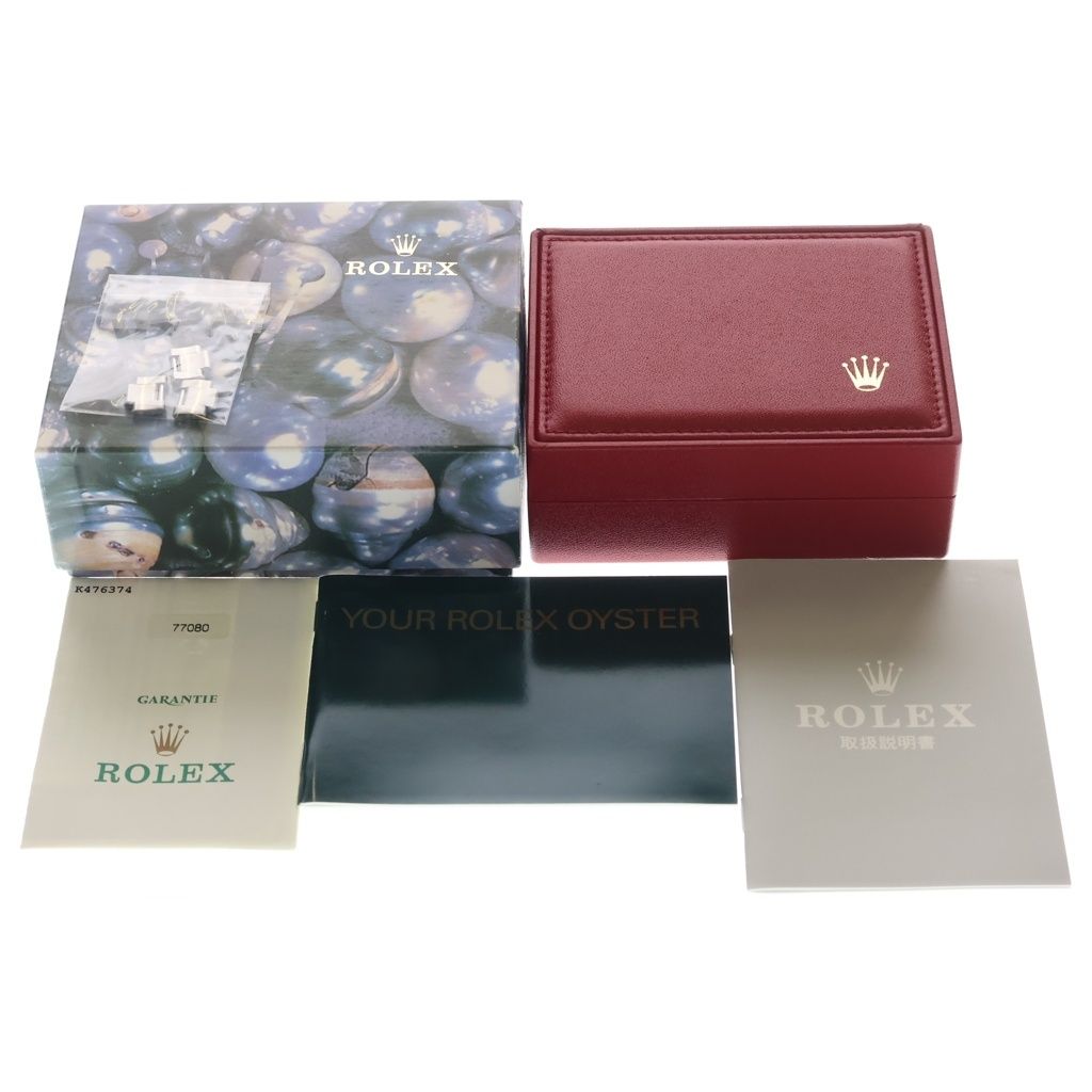 Rolex Oyster Perpetual Black Dial SS at Stainless Steel Automatic Winding Watch — view 6