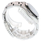 Rolex Oyster Perpetual Black Dial SS at Stainless Steel Automatic Winding Watch — view 3