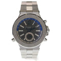 Bvlgari Diagono GMT Gray Dial SS at Stainless Steel Automatic Winding Watch
