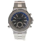 Bvlgari Diagono GMT Gray Dial SS at Stainless Steel Automatic Winding Watch