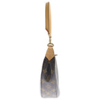 Louis Vuitton Monogram Looping Shoulder Bag Brown Leather Gold — view 3