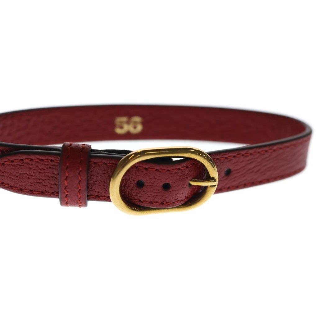 Gucci Diana Logo Leather Belt Red Set — view 6