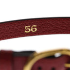 Gucci Diana Logo Leather Belt Red Set — view 5