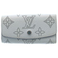 Louis Vuitton Monogram Mahina Multicles 4 Key Case Ice Blue Key Holder