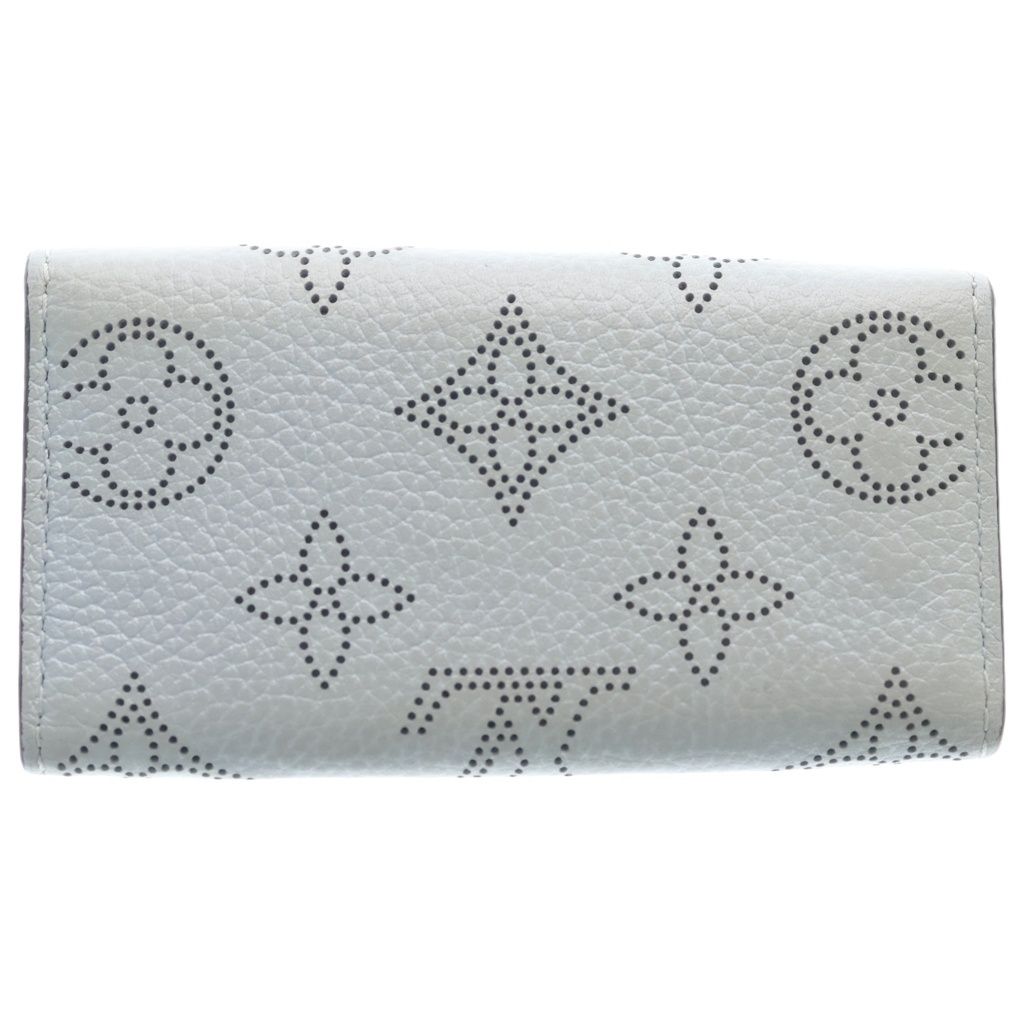 Louis Vuitton Monogram Mahina Multicles 4 Key Case Ice Blue Key Holder — view 2