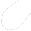 Tiffany & Co T Smile Small Necklace White Gold 18k
