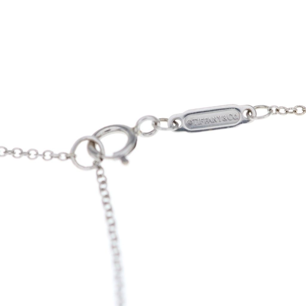 Tiffany & Co T Smile Small Necklace White Gold 18k — view 5