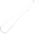 Tiffany & Co T Smile Small Necklace White Gold 18k — view 2