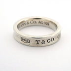 Tiffany & Co Ring Narrow 925 Sterling Silver — view 6