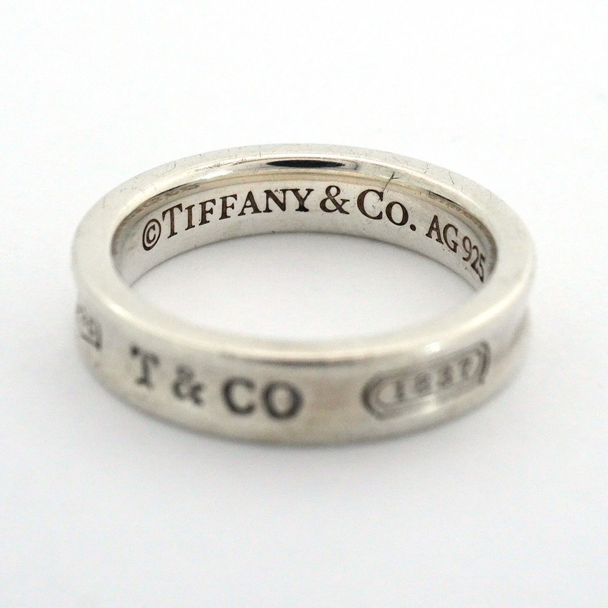 Tiffany & Co Ring Narrow 925 Sterling Silver — view 4