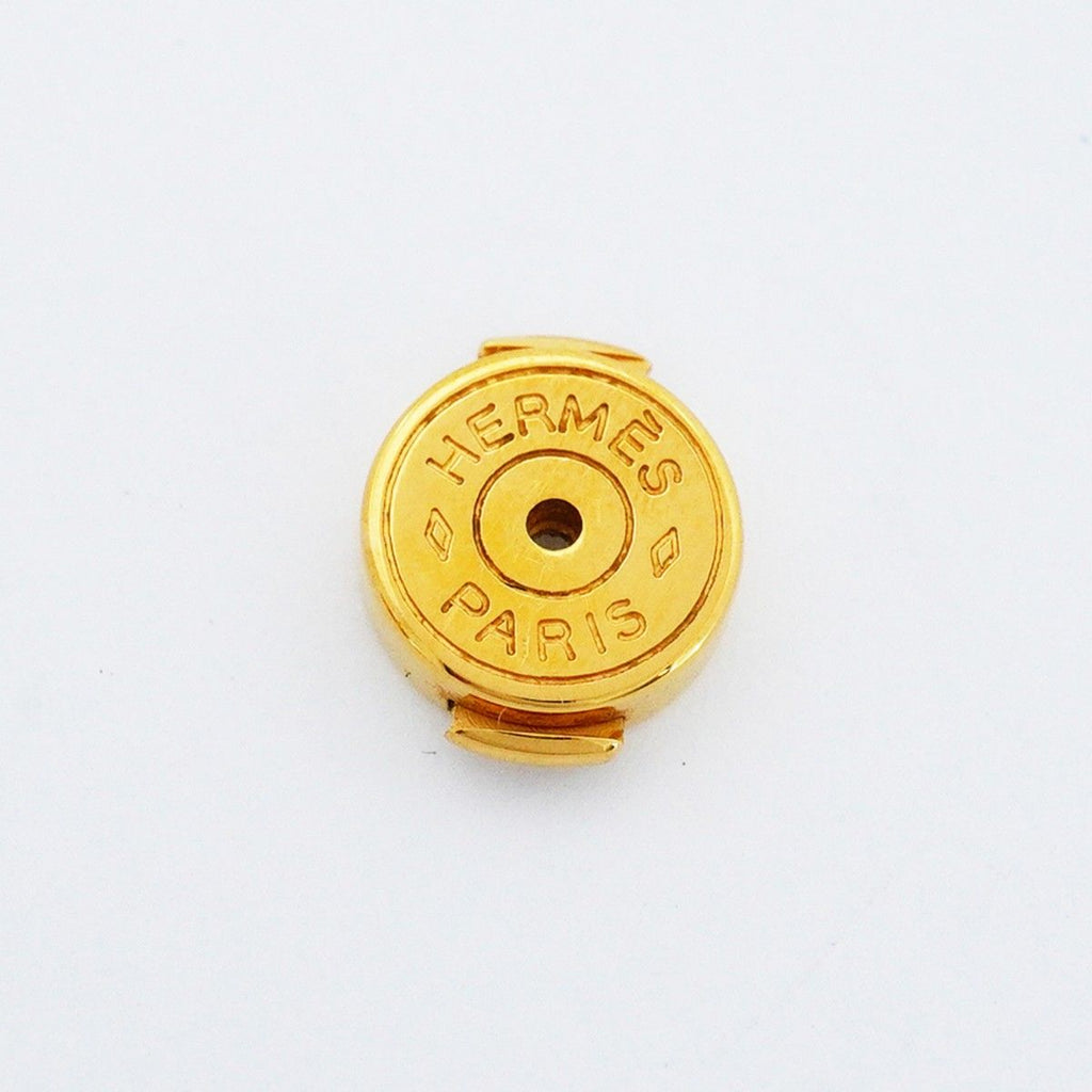 Hermes Earrings Cube Gold Plated Oren Gilet Dice — view 4