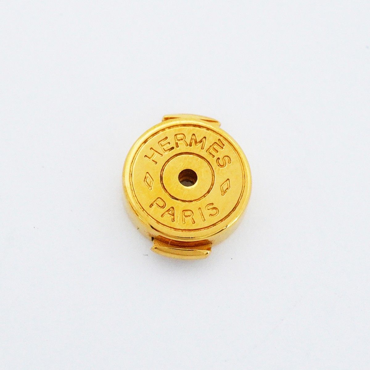 Hermes Earrings Cube Gold Plated Oren Gilet Dice — view 4