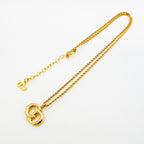 Dior Necklace CD Logo Gold Plated — view 3