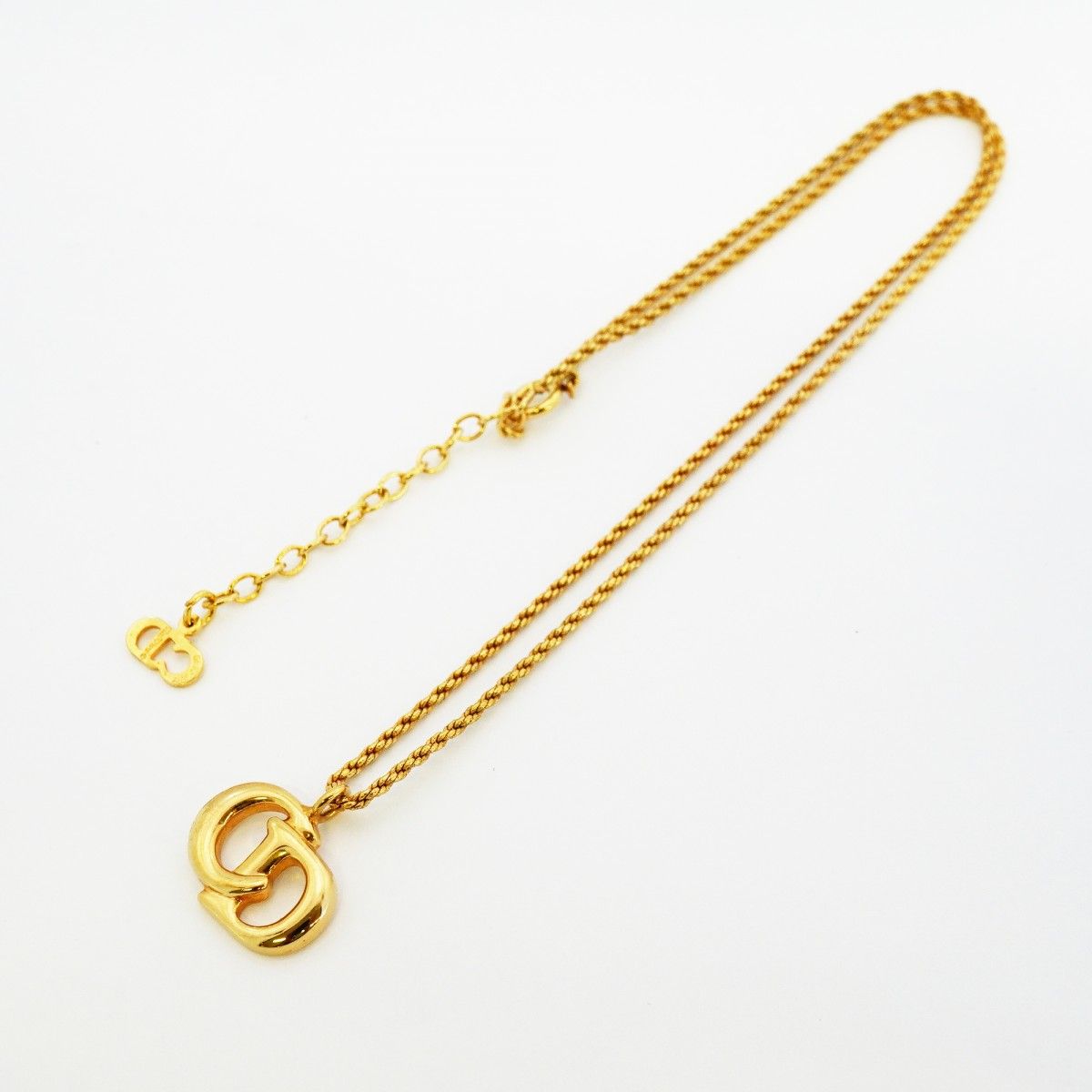 Dior Necklace CD Logo Gold Plated — view 3