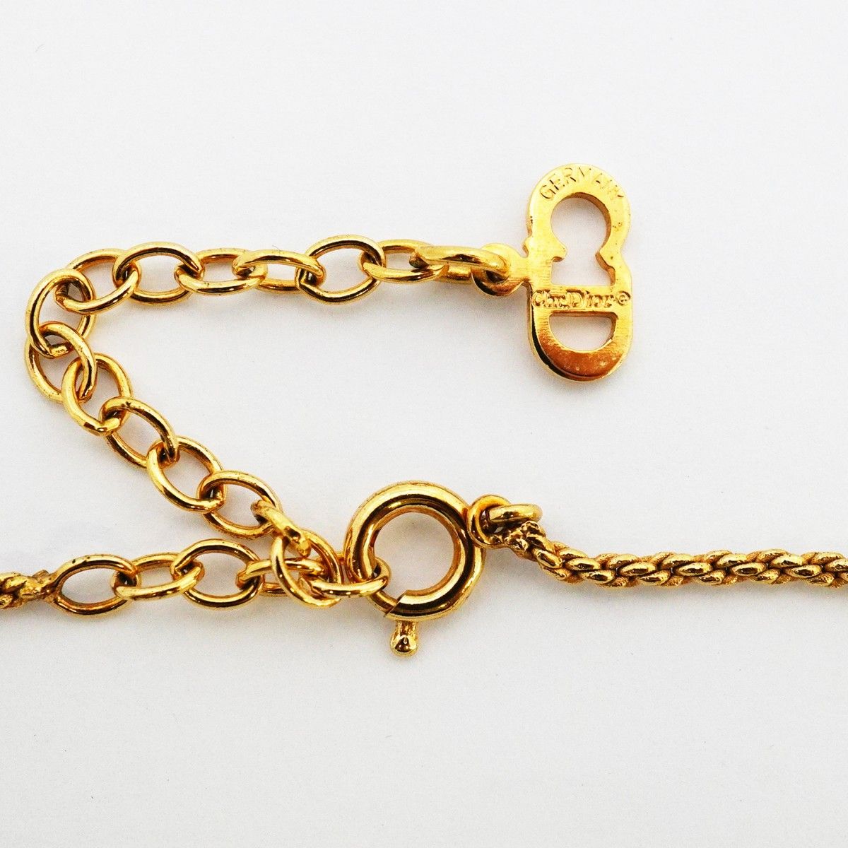 Dior Necklace CD Logo Gold Plated — view 4