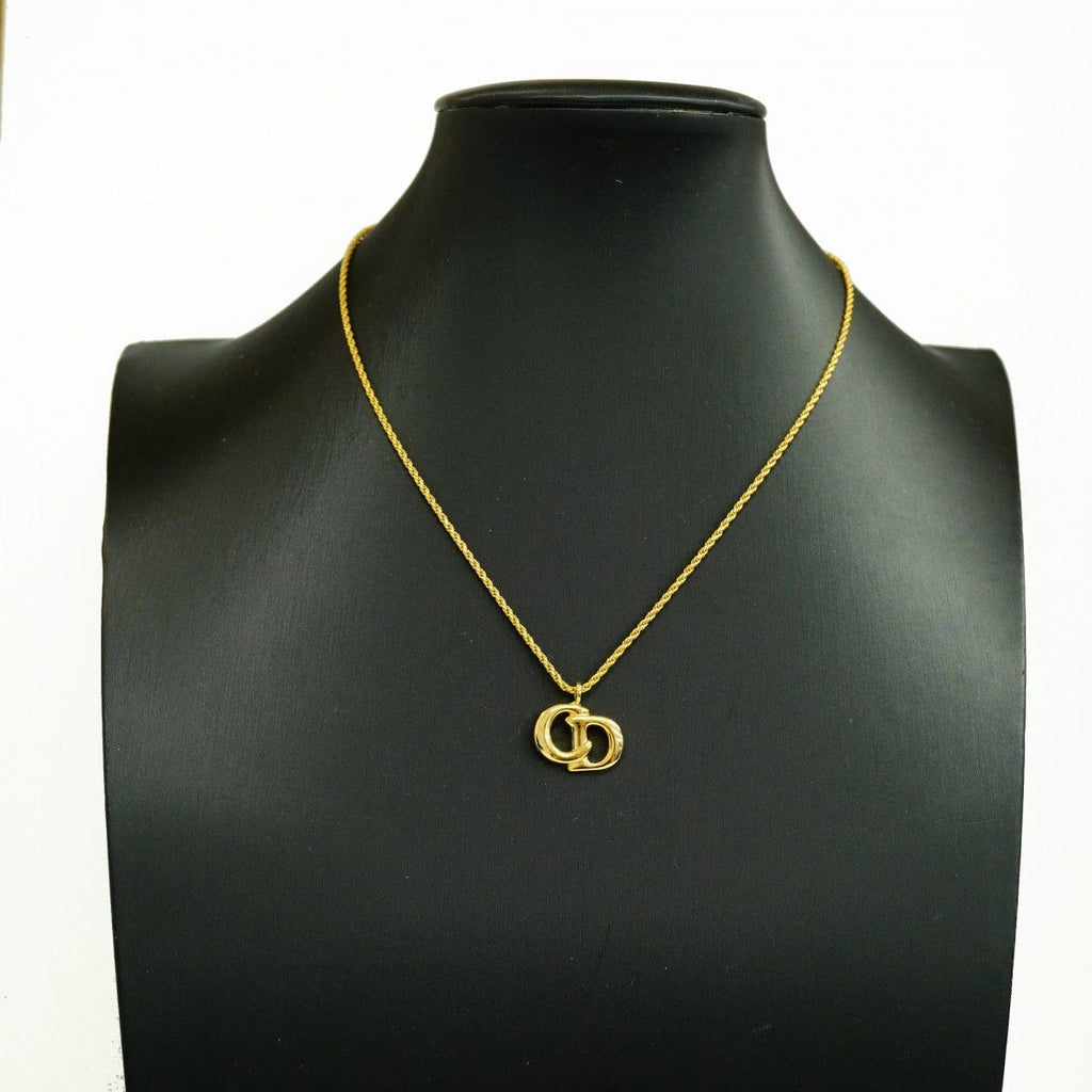 Dior Necklace CD Logo Gold Plated — view 5