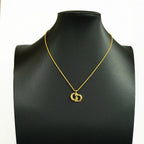 Dior Necklace CD Logo Gold Plated — view 5