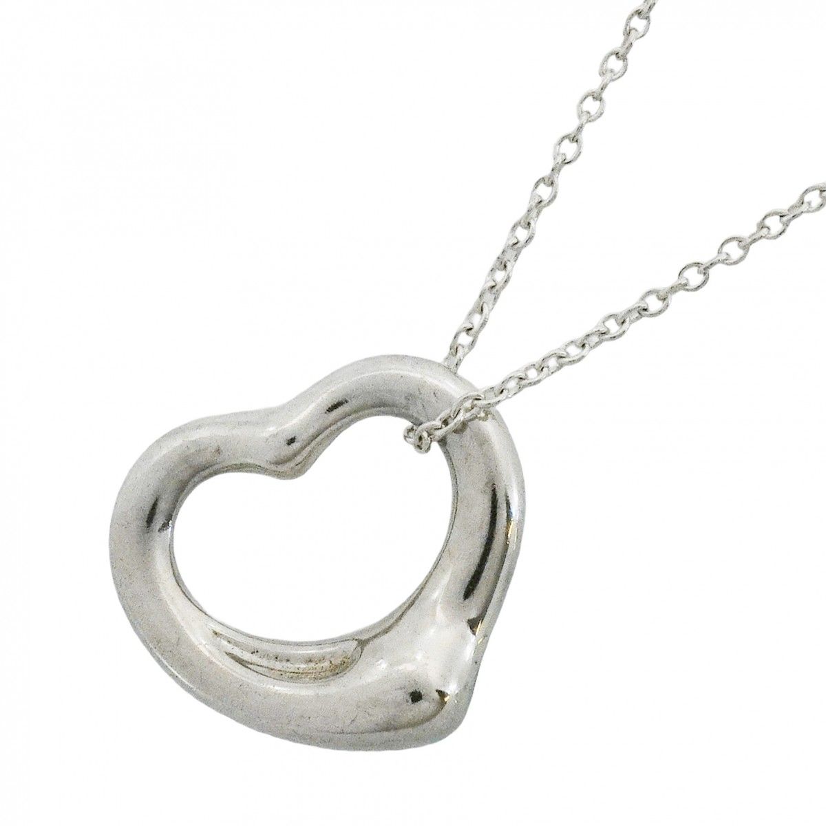 Tiffany & Co Necklace Open Silver
