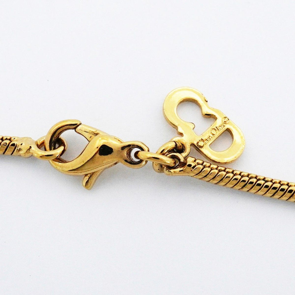 Dior Necklace Logo Gold Plated — view 4