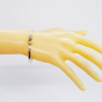 Tiffany & Co Bangle Hook Eye 18k Yellow Gold 925 Sterling Silver Bracelet — view 6