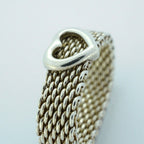 Tiffany & Co Ring Somerset Heart 925 Sterling Silver — view 7