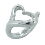 Tiffany & Co Ring Open Heart 925 Sterling Silver