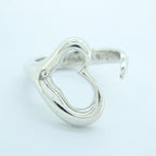 Tiffany & Co Ring Open Heart 925 Sterling Silver — view 3